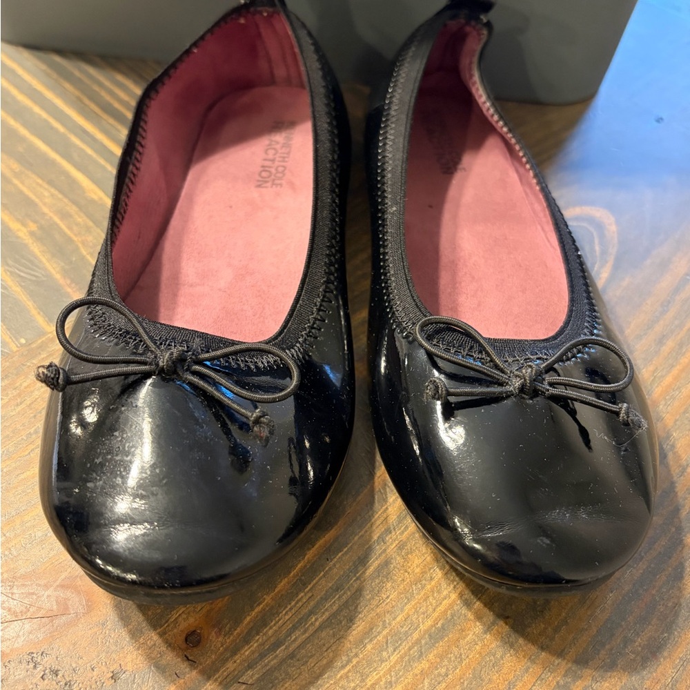 Kenneth Cole Reaction Black Dress Shoes for Kids